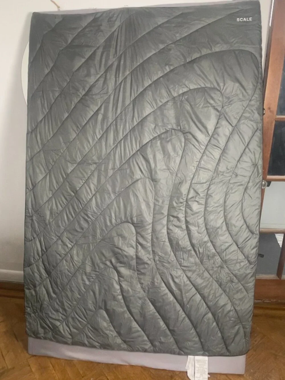 Rumpl The Original Puffy Blanket Black 1 Person 52 x 75”